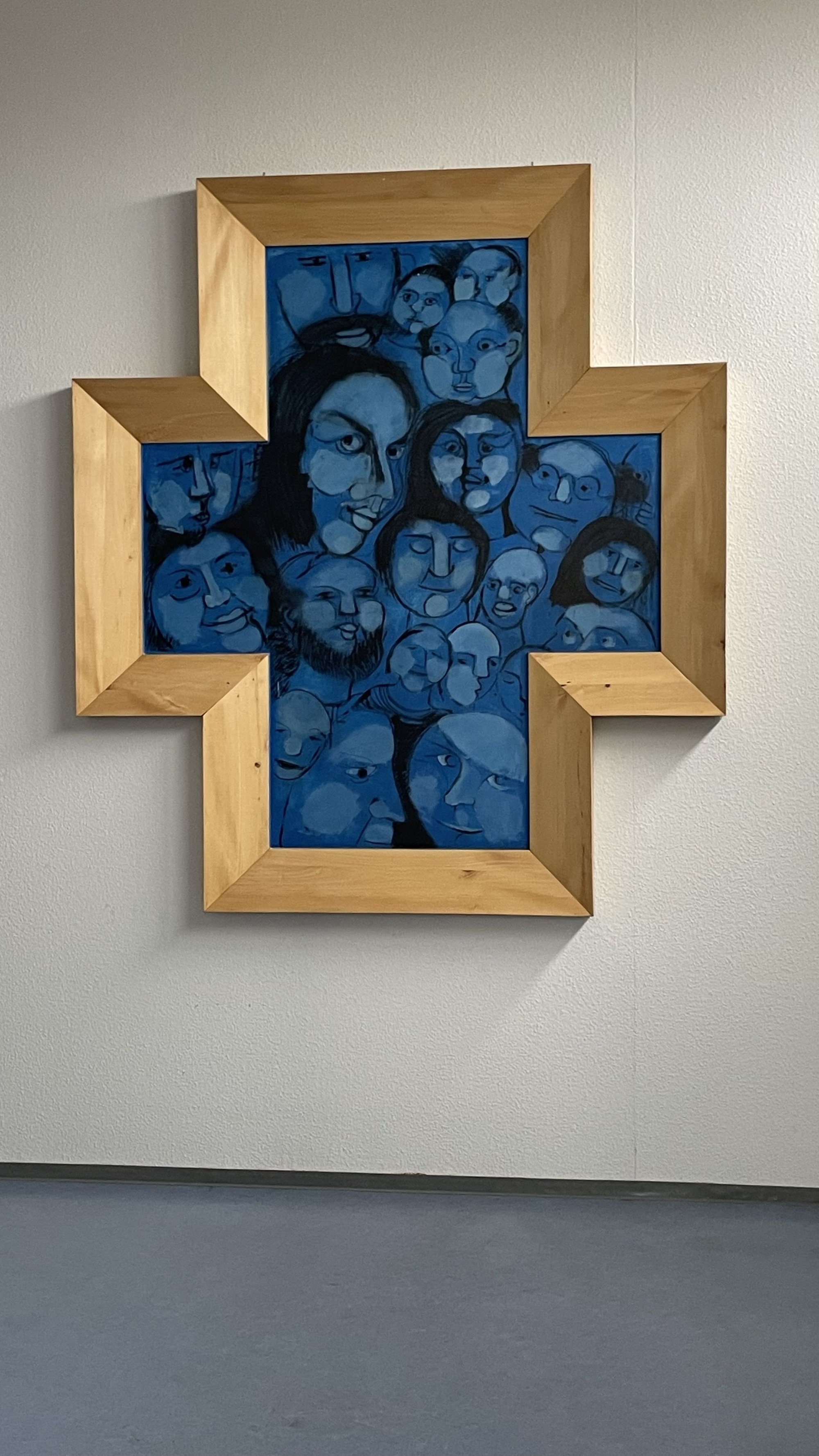 Das Kreuz im Eingangsbereich