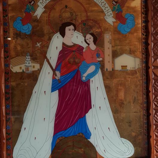 Creussen, Hinterglasikone