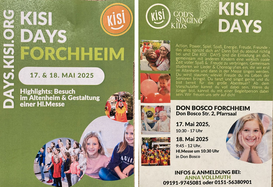 Forchheim-Kisi-Days-Flyer