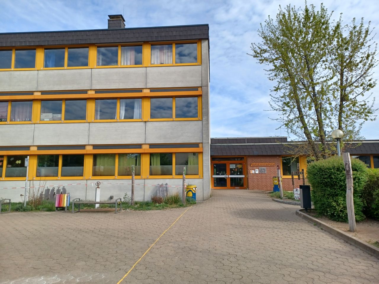 Forchheim_Schulhof Pestalozzischule