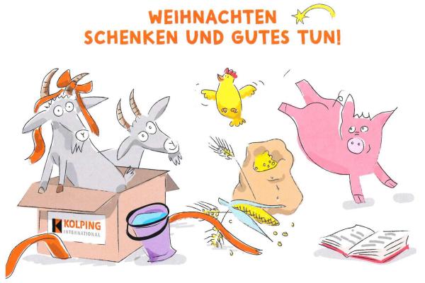 WEIHNACHTEN SCHENKEN UND GUTES TUN!