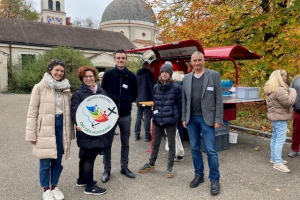 Mobiles Café am Nürnberger Friedhof an Allerheiligen